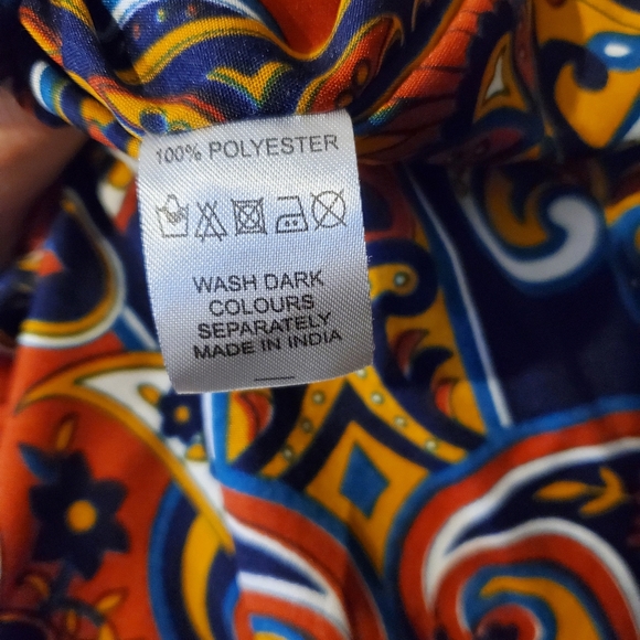 Miss Lavish London Kaftan Dress Rich in Color Size 14-18 - Picture 4 of 5